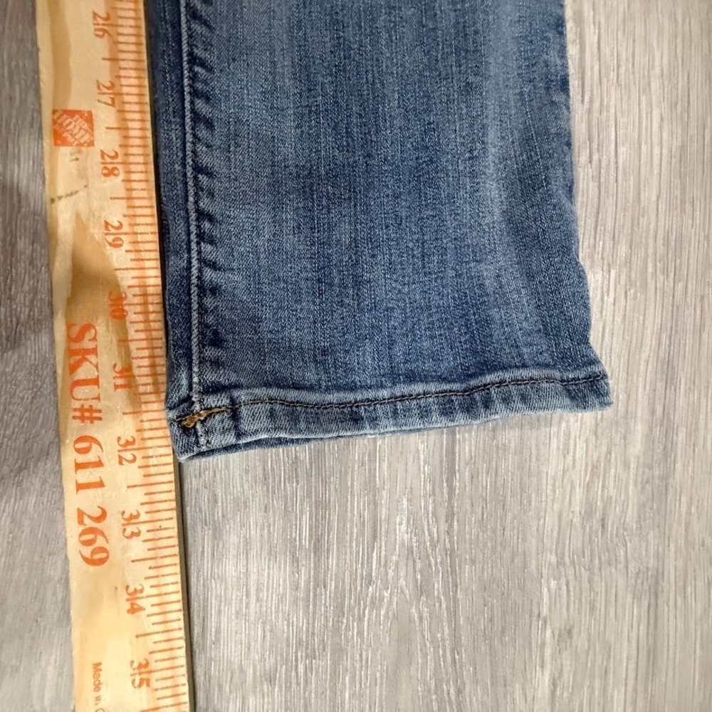 Lucky Brand 121 Slim Jeans Mens 31x32 Blue Straight Slim Denim - Picture 8 of 8